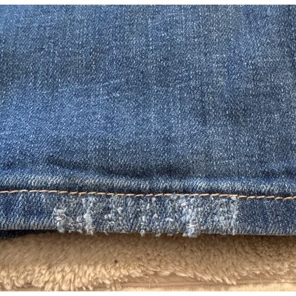 Aeropostale Womens Hailey Flare Denim Jeans Size 9/10 Regular Medium Wash - Picture 8 of 11